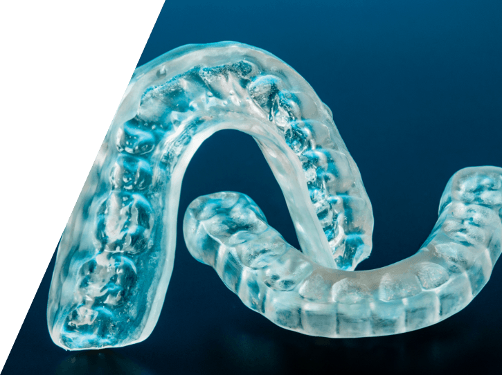 Clear nightguards for bruxism